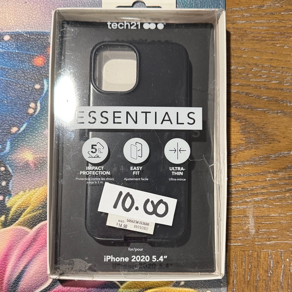 tech21 Essentials Black Protective Case for iPhone 5.4"